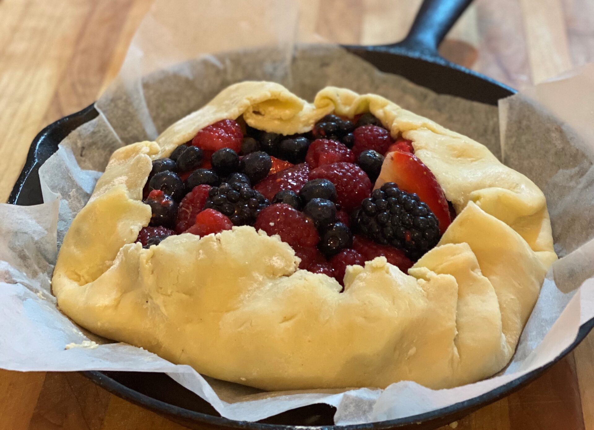 Mixed Berry Galette, UNE Life, Functions & Catering Recipe