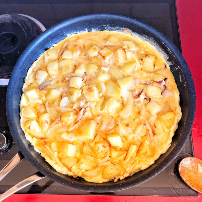 Omelette, Spanish Tortia. Wellness Hub Recipe from Life, Functions & Catering