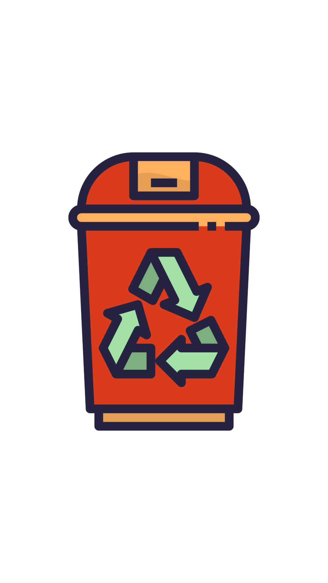 Simply put your rubbish in the right bin to help save the UNE Life