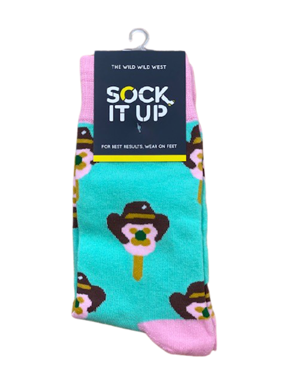 Wild Wild West Socks, by Sock it Up, the Shop UNE Life