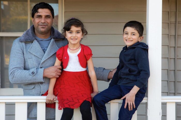 Ezidi Family, Simon Scott Photo, year-of-welcome-refugee-week-2020