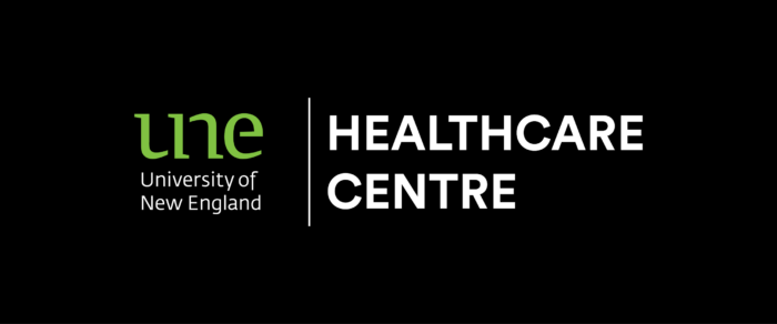 UNE Healthcare Centre Logo 400x250